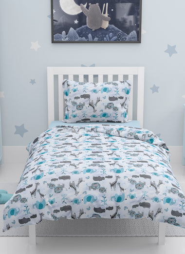 Safari Sweethearts Pure Cotton Duvet Cover Set - RAZAEE