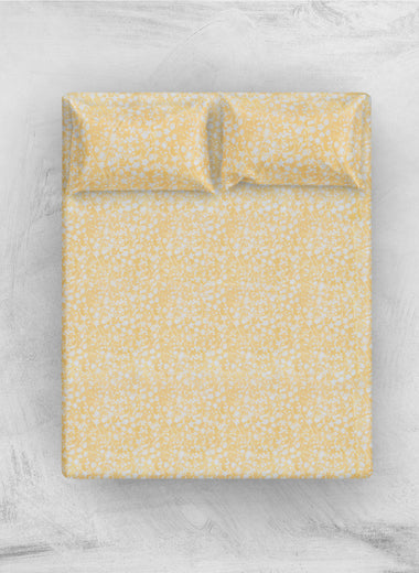 Mellow Yellow Fitted Sheet Set - RAZAEE