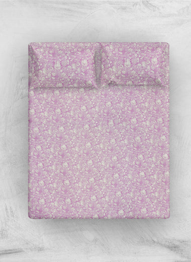 Rosewater Whispers Bedsheet Set - RAZAEE