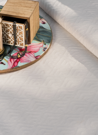 Harlequin Jacquard Duvet Cover Set - RAZAEE