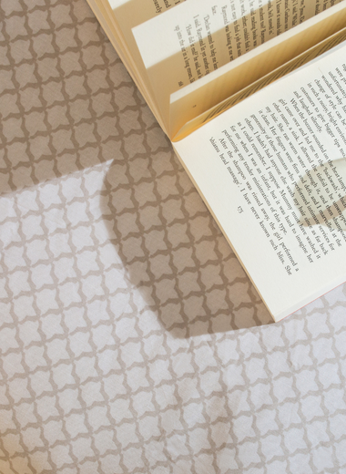 Beige Clover Fitted Sheet Set - RAZAEE