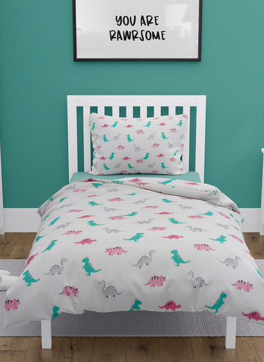 Dino World Cotton Rich Duvet Cover Set - RAZAEE
