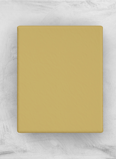 Solid Mustard Fitted Sheet Set - RAZAEE
