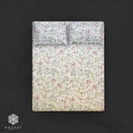 Orchid Blooms Pure Cotton Sateen Fitted Sheet Set - RAZAEE