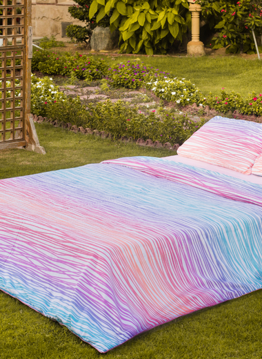 Cotton Candy Sky Duvet Cover Set - RAZAEE