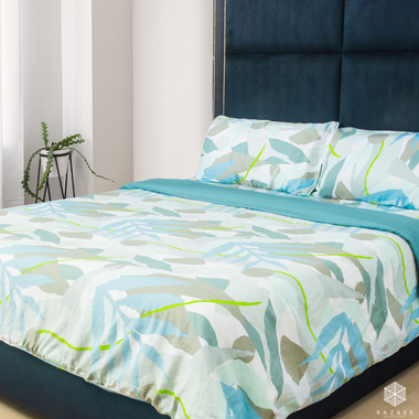 Seabed Pure Cotton Sateen Duvet Cover - RAZAEE