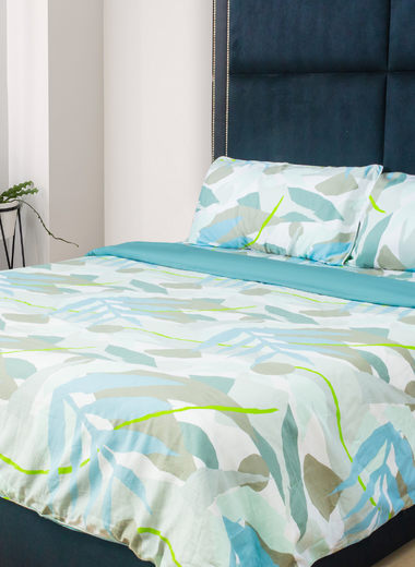 Seabed Pure Cotton Sateen Duvet Cover - RAZAEE