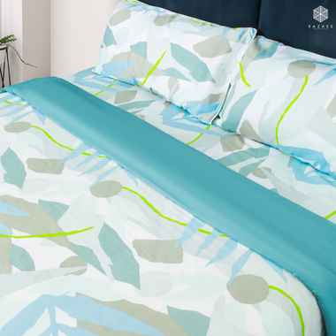 Seabed Pure Cotton Sateen Duvet Cover - RAZAEE