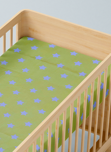 Star Light Star Bright Organic Crib Sheet - RAZAEE