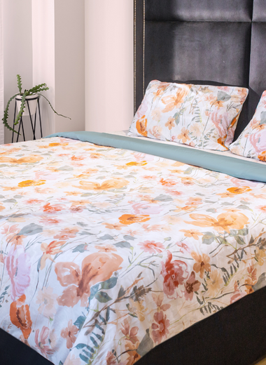 Vintage Flora Pure Cotton Duvet Cover - RAZAEE