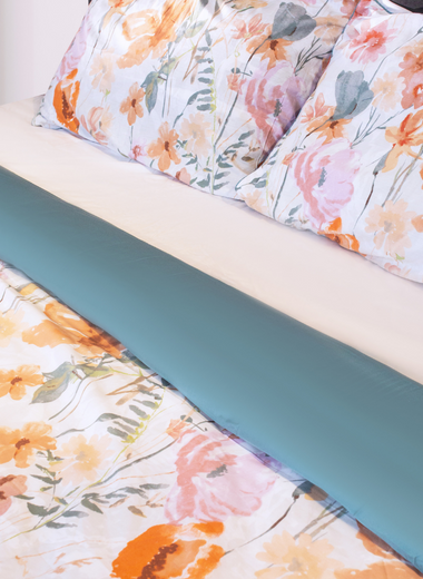 Vintage Flora Pure Cotton Duvet Cover - RAZAEE