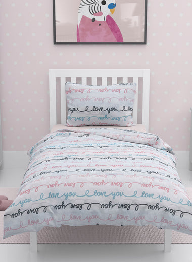 LoveWoven Dreams Pure Cotton Duvet Cover Set