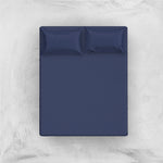 Sapphire Elegance Fitted Sheet Set - RAZAEE