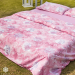 Celestial Pink Pure Cotton Percale Duvet Cover Set - RAZAEE