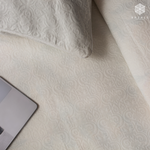 Damask Jacquard Duvet Cover Set - RAZAEE