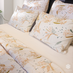 Dandelions Bliss Handcrafted Bedspread set - RAZAEE