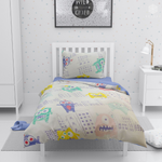 Monster City Pure Cotton Duvet Cover Set - RAZAEE