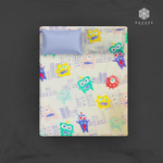 Monster City Pure Cotton Fitted Sheet Set - RAZAEE