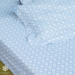 Blue Moroccan Bedsheet Set - RAZAEE