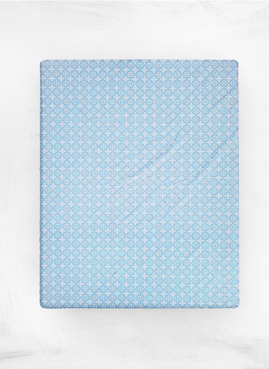 Blue Moroccan Bedsheet Set - RAZAEE