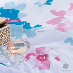 Watercolour florals Pure Cotton Percale Duvet Cover