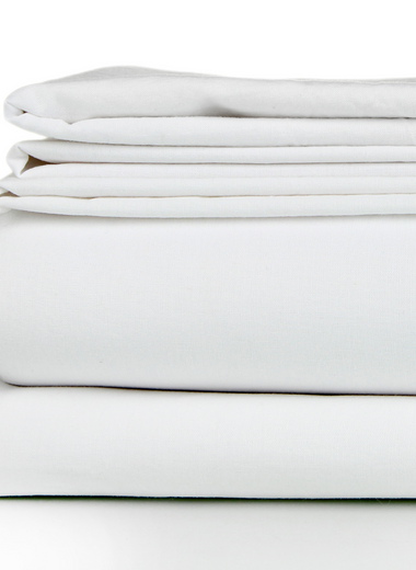 Luxury White Sateen Bedsheet Set - RAZAEE